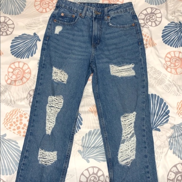 h&m ripped jeans